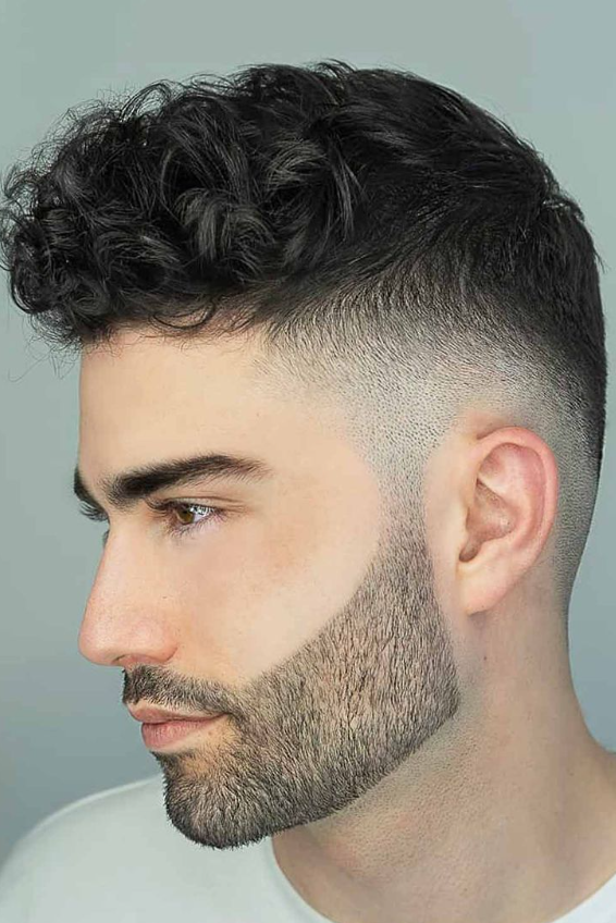 Low Fade With Textured Waves