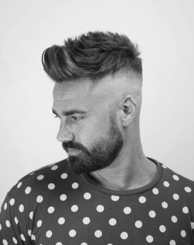 Undercut Low Fade Haircut for Men