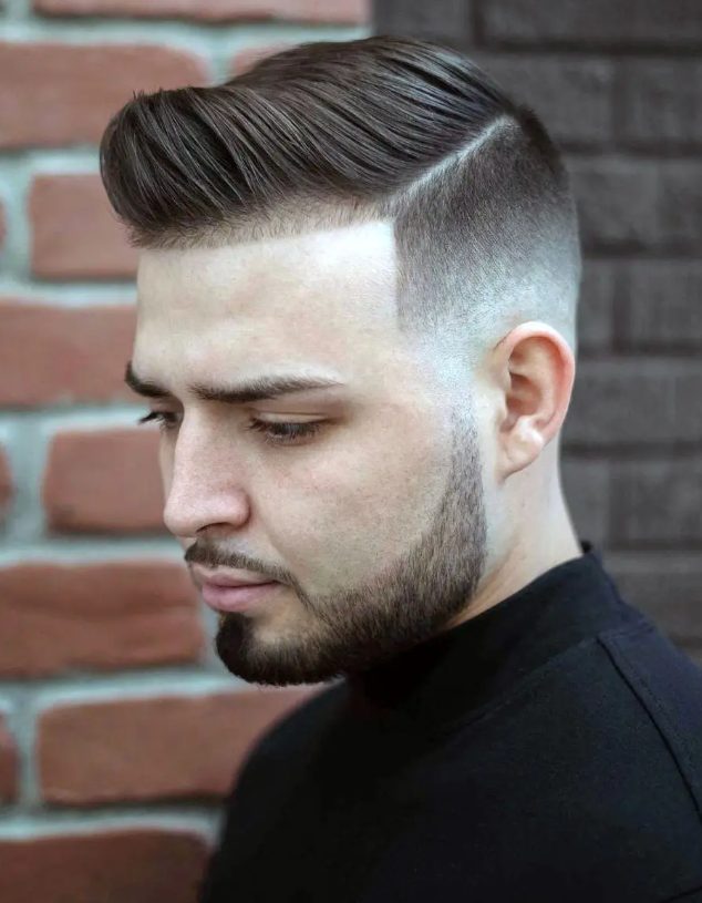 Low Fade Comb Over 14