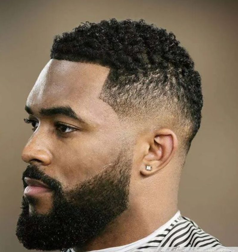 Low Fade Haircuts for Black Men 1